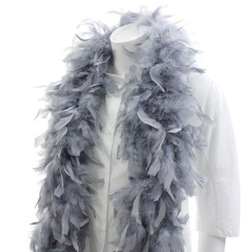 キャンドルマラボー (ライトグレイ) 豊富な羽根を利用【羽 ラテンドレス 社交ダンス ソシアルダンス ダンス衣装 インディアン風 ネイティブアメリカン ダンサー デコレーションにどうぞ】