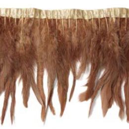 フェザーテープ(Tape-5) 羽根【150本 ラテンドレス 社交ダンス ソシアルダンス ダンス衣装 インディアン風 ネイティブアメリカン ダンサー デコレーションに10-15cm