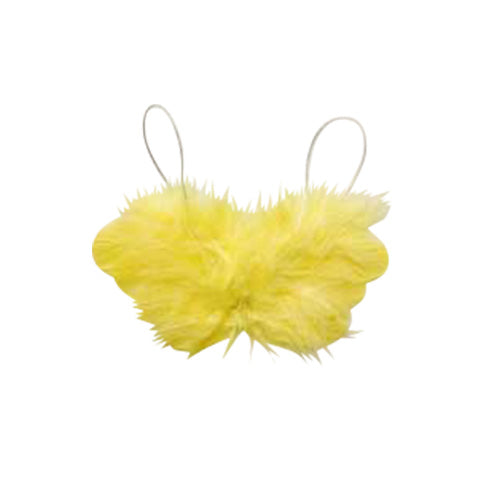 幸運の天使 羽根 黄色