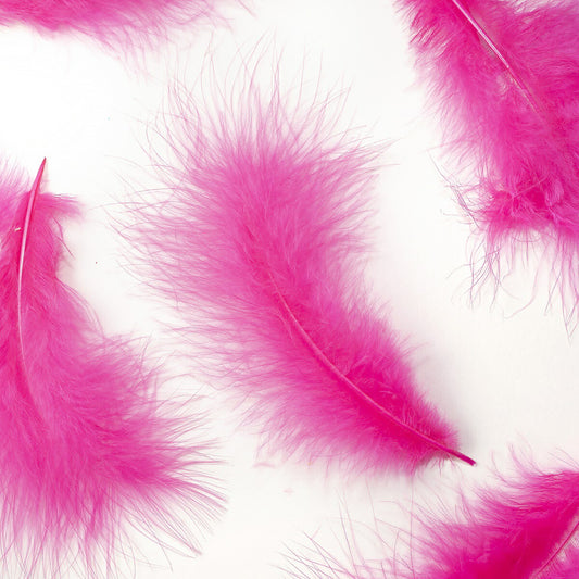 羽 フラット大ピンク 5g  羽 飾り 羽根 髪飾り 羽　ビーズ　 天使の羽根　羽　ディスプレイ 羽 エンジェルシャワー 羽根　アクセサリー　羽根 ヘットドレス　羽根　コサージュ