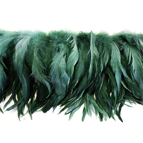 キャラ尾糸通し アッシュグリーン 10cm <br>【フェザー アクセサリー パーツ 羽 手芸 しゅげい アクセサリ】羽ドレス衣装　舞台衣装　ダンス衣装 　帽子飾り