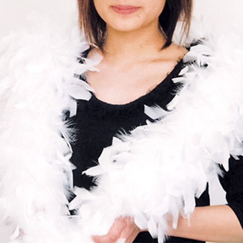 キャンドルマラボー (白) 羽根